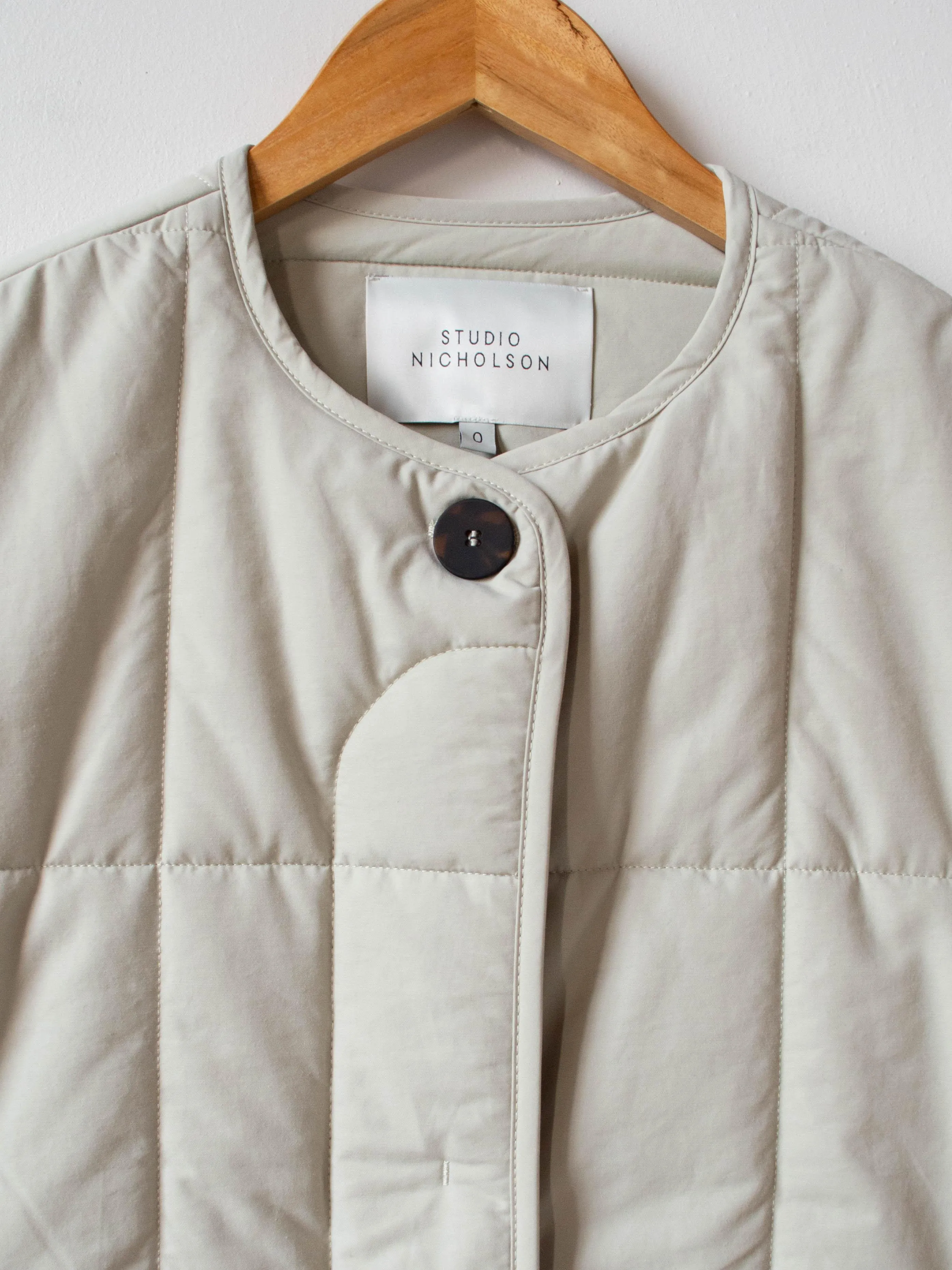 Pieper Ecodown Padded Liner Coat - Stone