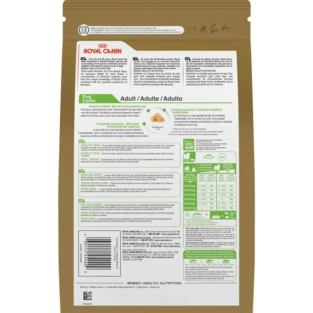 Pug Adult Dry Dog Food