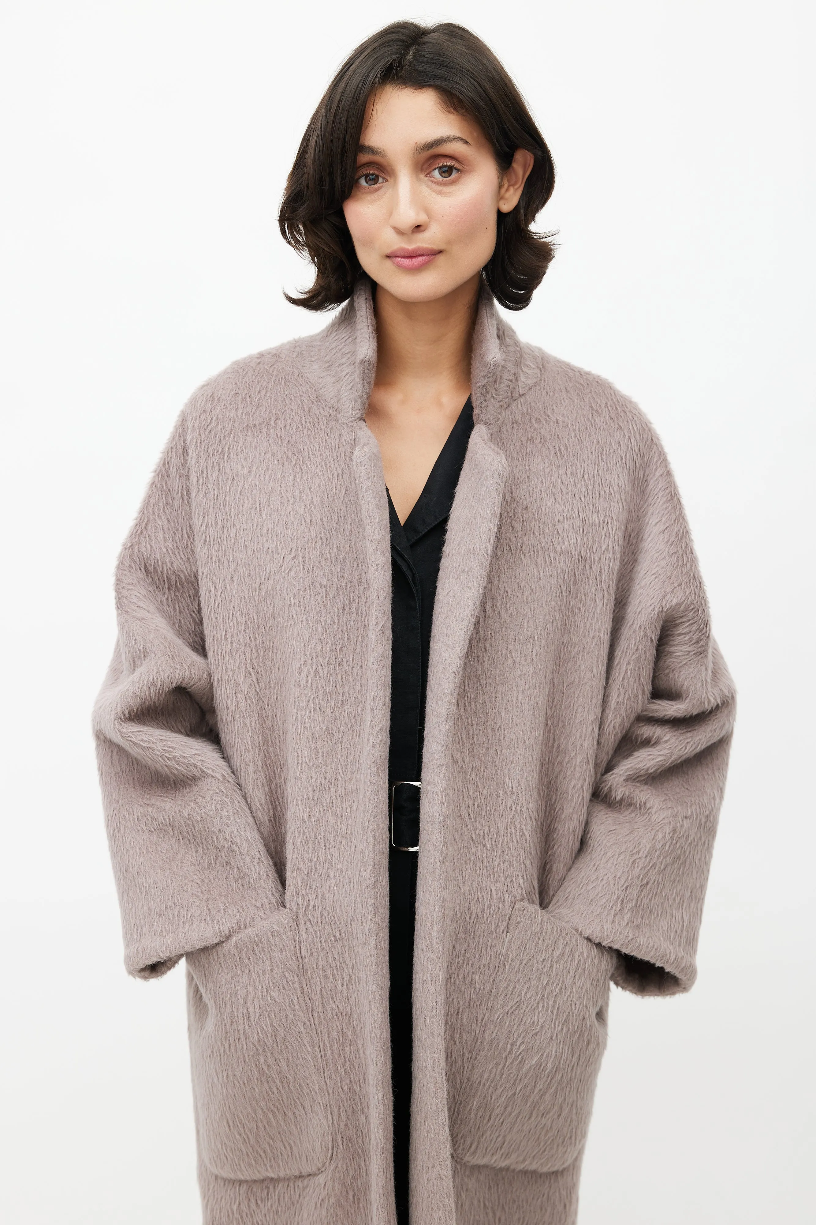 Purple Wool Alchemical Open Coat