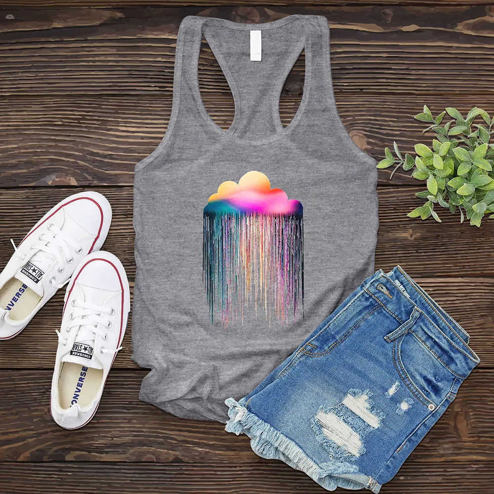 Rainbow Rain Women's Tank Top