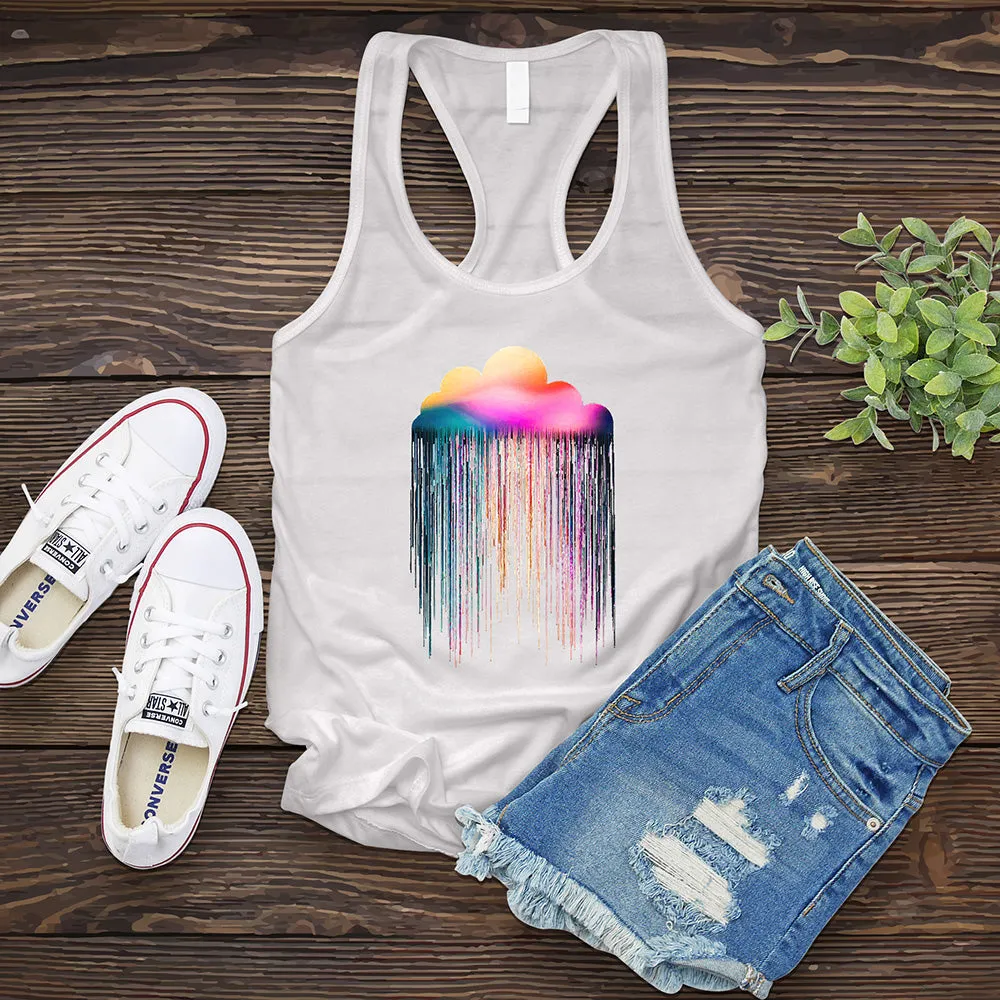 Rainbow Rain Women's Tank Top