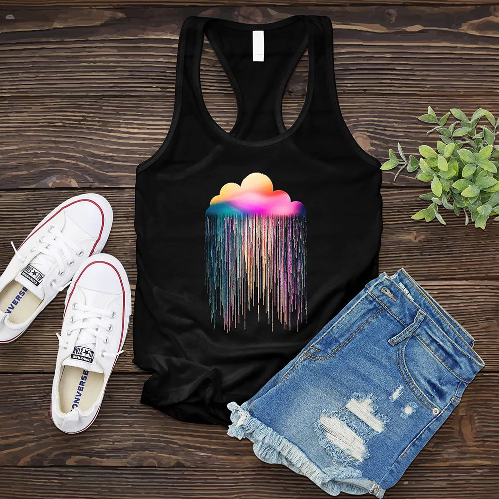 Rainbow Rain Women's Tank Top