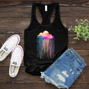 Rainbow Rain Women's Tank Top