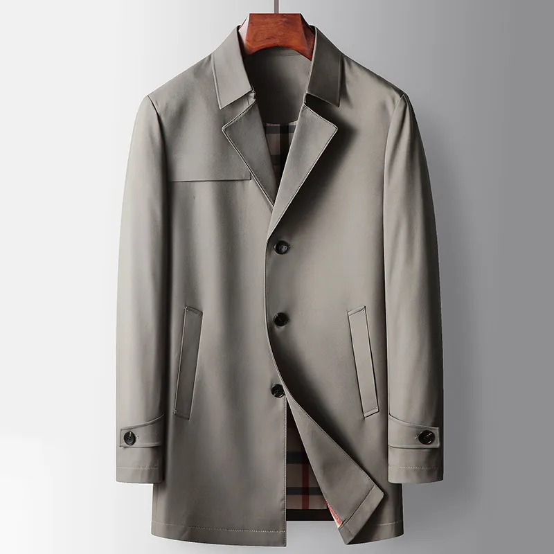REMY-SINCLAIRE DUALCORE™ PLAID OVERCOAT