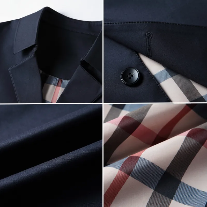 REMY-SINCLAIRE DUALCORE™ PLAID OVERCOAT