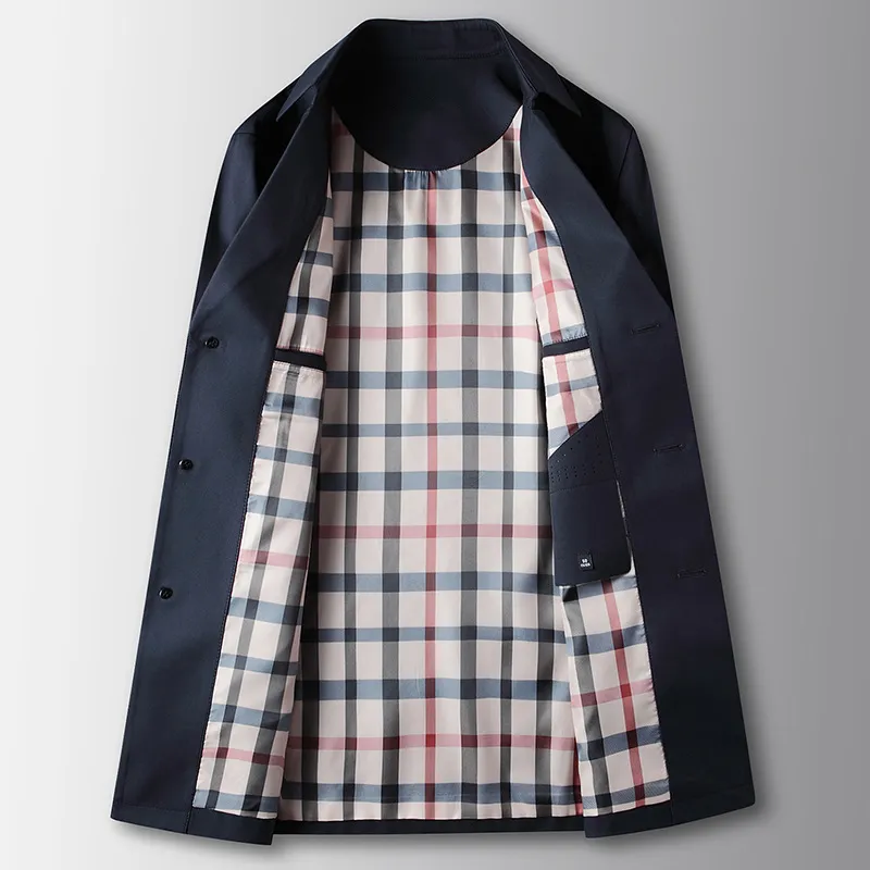 REMY-SINCLAIRE DUALCORE™ PLAID OVERCOAT