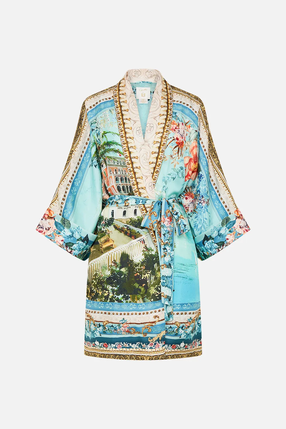 ROBE WITH NARROW COLLAR FROM SORRENTO WITH LOVE