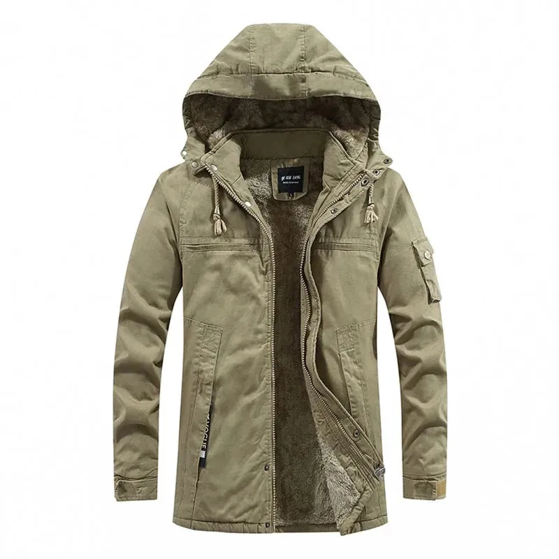 Serge™ Comfortable Fleece Jacket with Hood