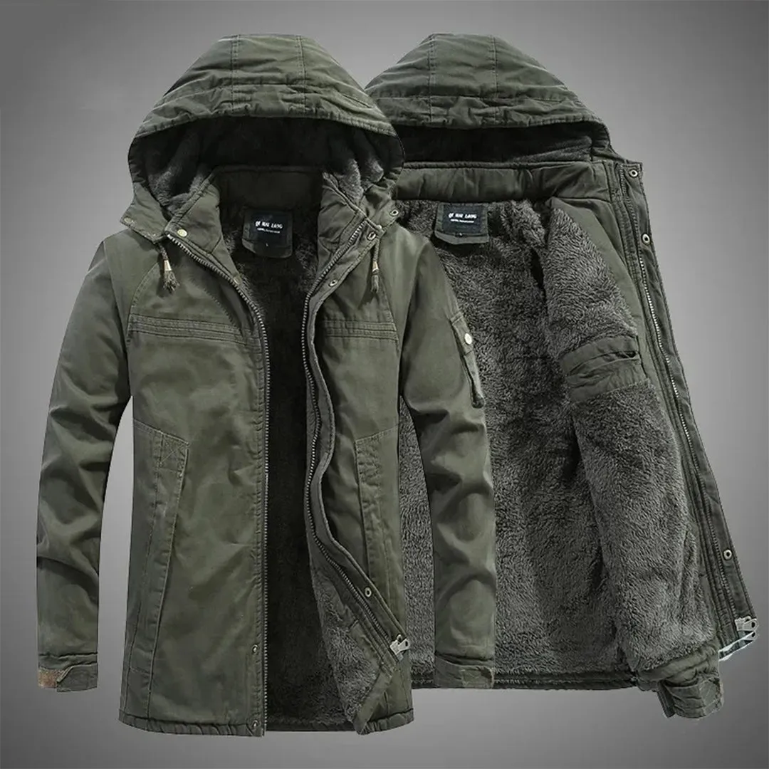 Serge™ Comfortable Fleece Jacket with Hood