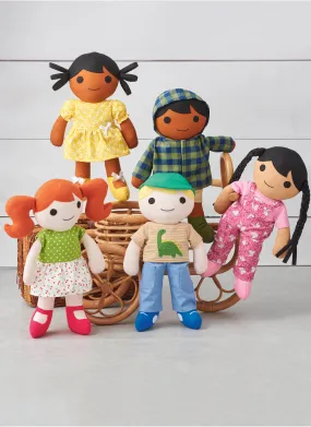 Simplicity 9770 sewing pattern Cloth Dolls and Clothes by Longia Miller