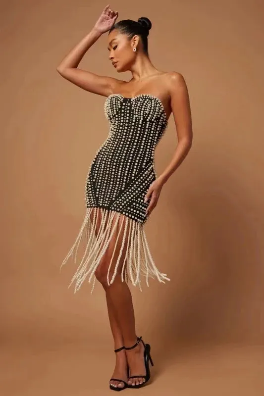 Sparkly Tube Dress for Cocktail Events & Proms