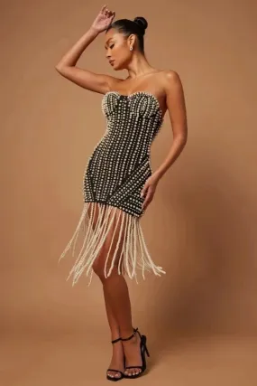 Sparkly Tube Dress for Cocktail Events & Proms
