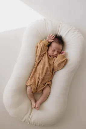 Sugar Almond | Terry Romper