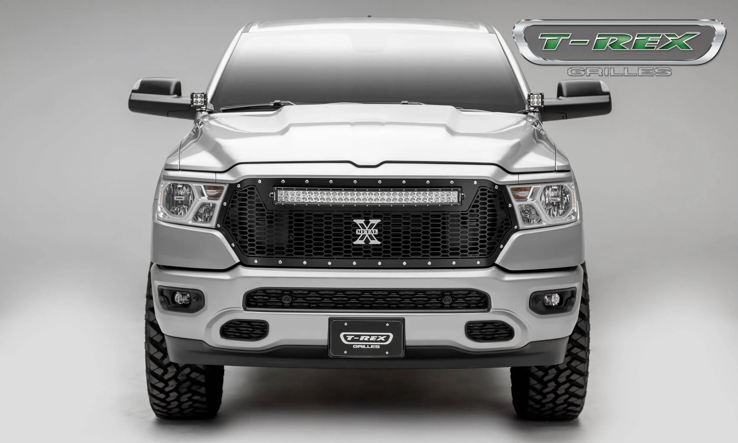 T-REX Laser Torch 1 Piece Grilles - 2019 Ram 1500
