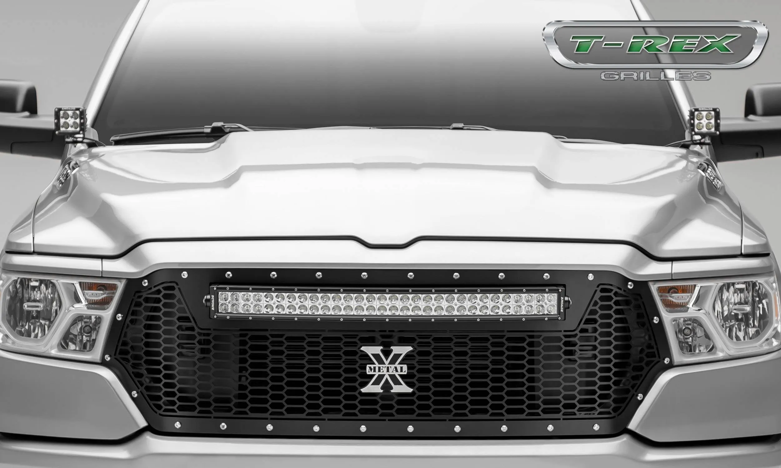 T-REX Laser Torch 1 Piece Grilles - 2019 Ram 1500