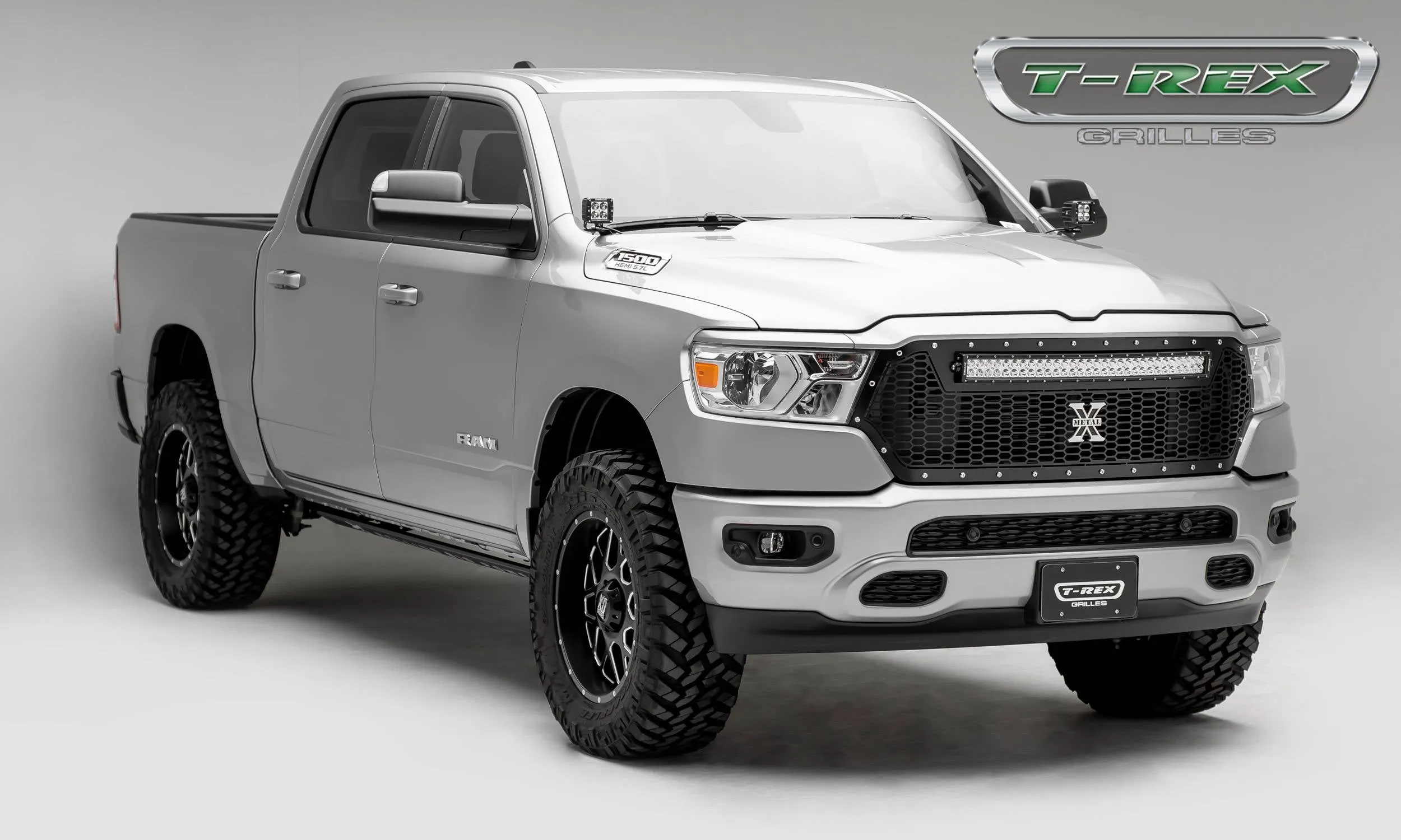 T-REX Laser Torch 1 Piece Grilles - 2019 Ram 1500