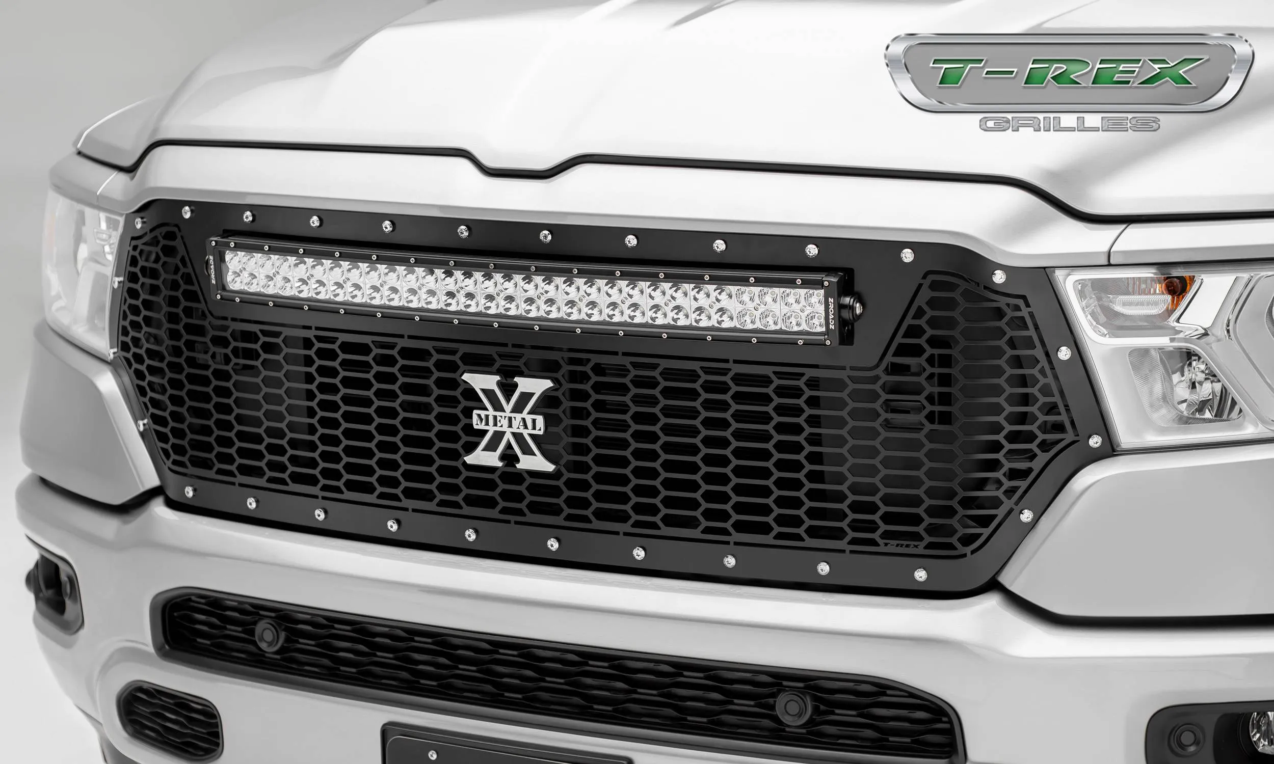 T-REX Laser Torch 1 Piece Grilles - 2019 Ram 1500