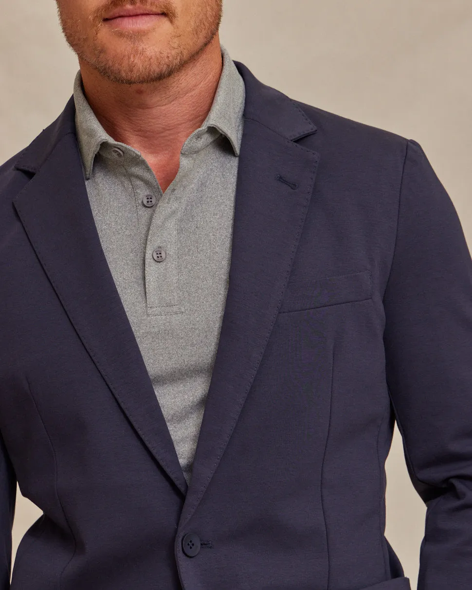The Voyager - Performance Soft Jacket - Navy