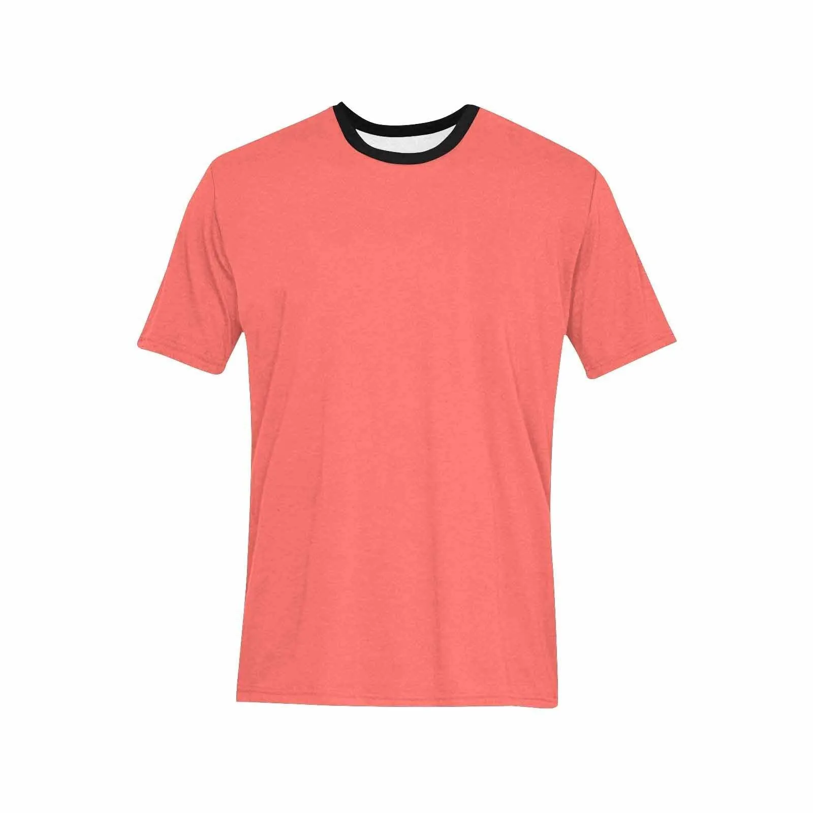 Uniquely You Mens T-Shirt /  Pastel Red     - Short Sleeve Casual Shirt