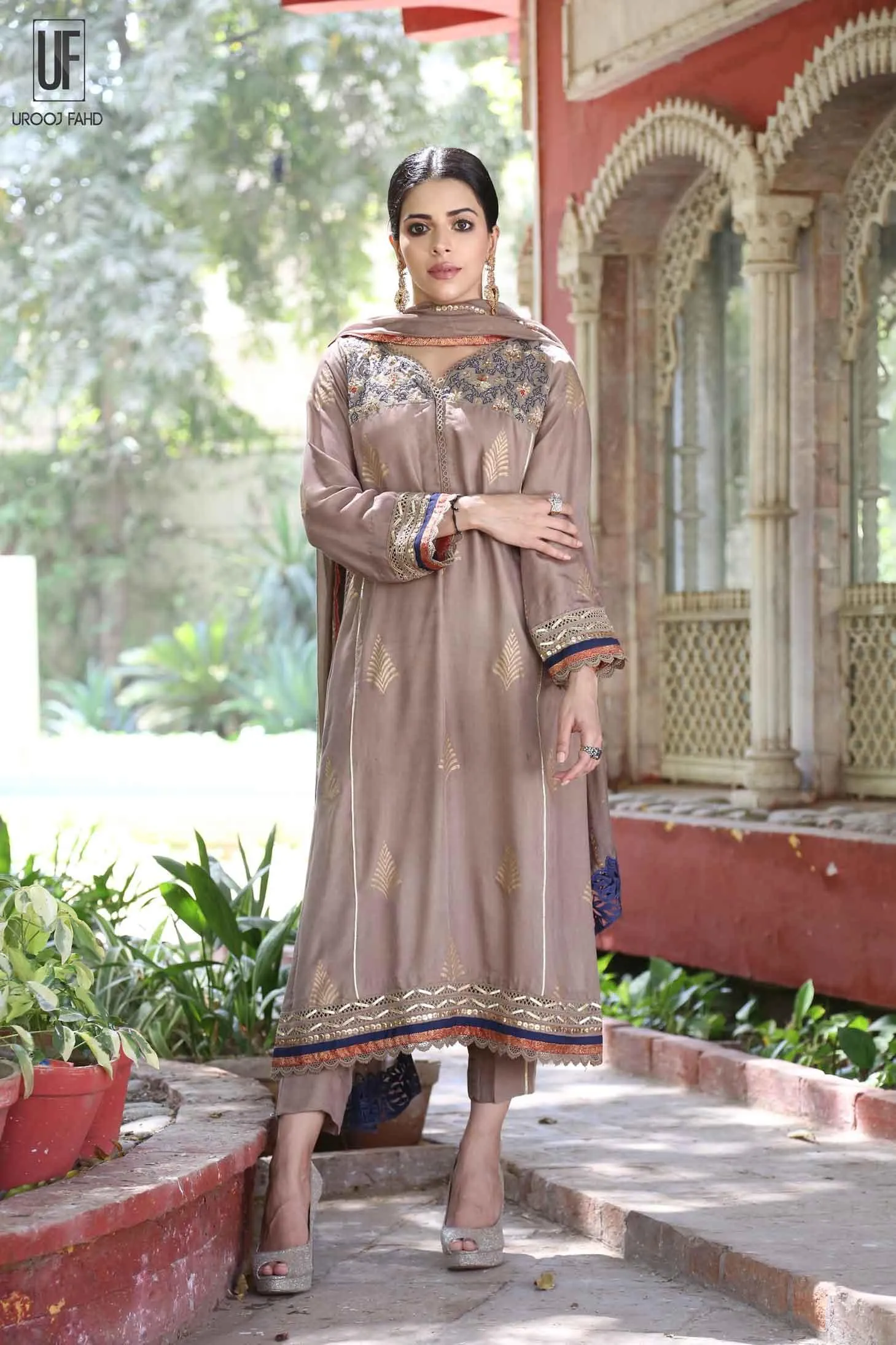 Urooj Atelier - Dusty Miller