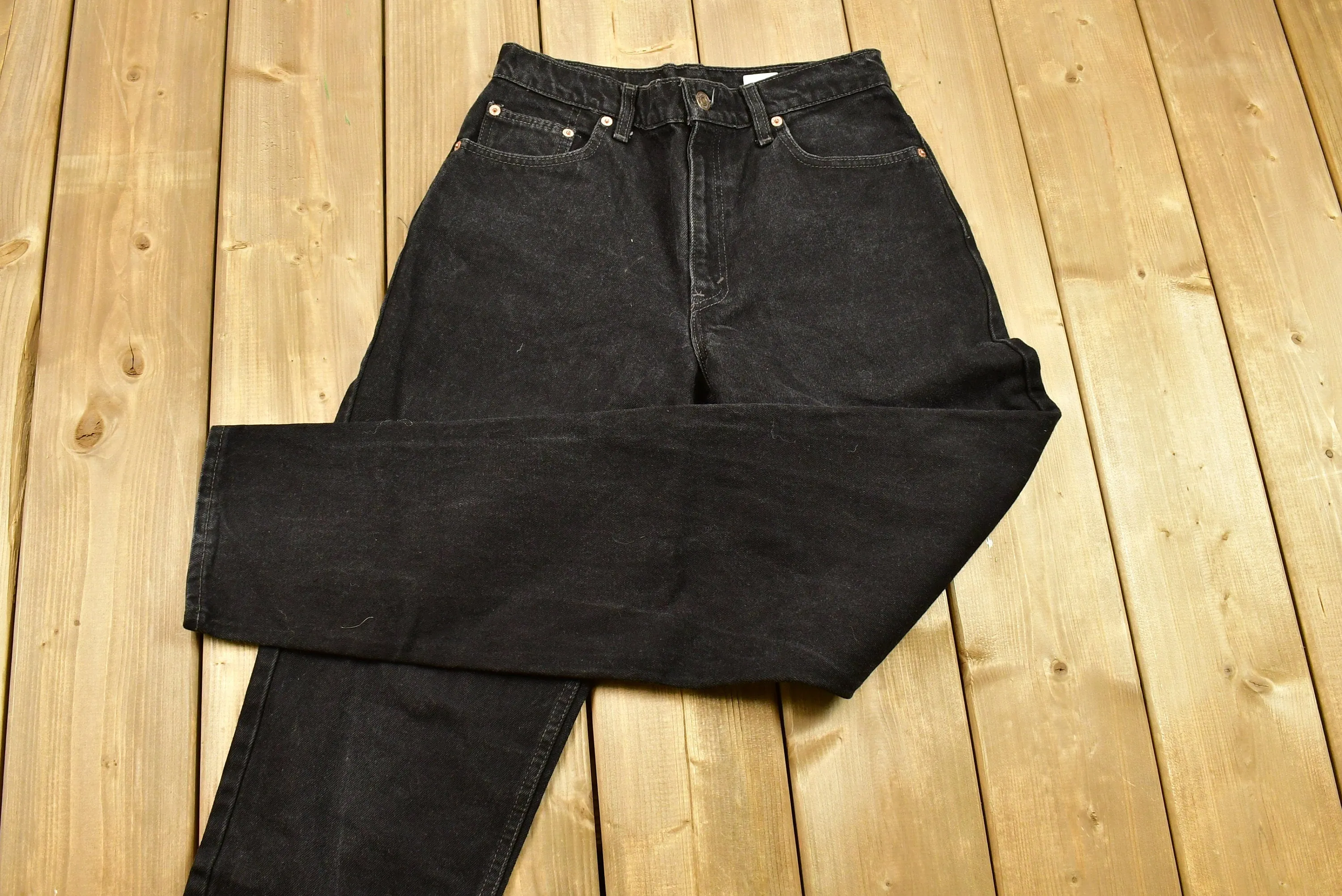 Vintage 90's Levi's 550 Red Tab Jeans Size 11 Long