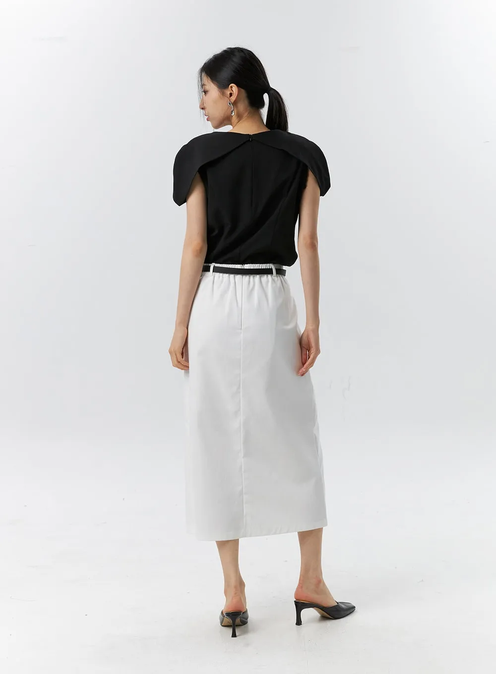 Wide Collar Blouse IL326