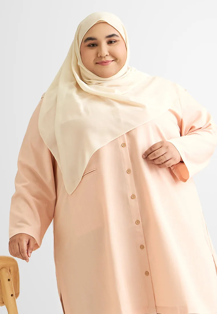 Winona DEMURE Button Tunic Top