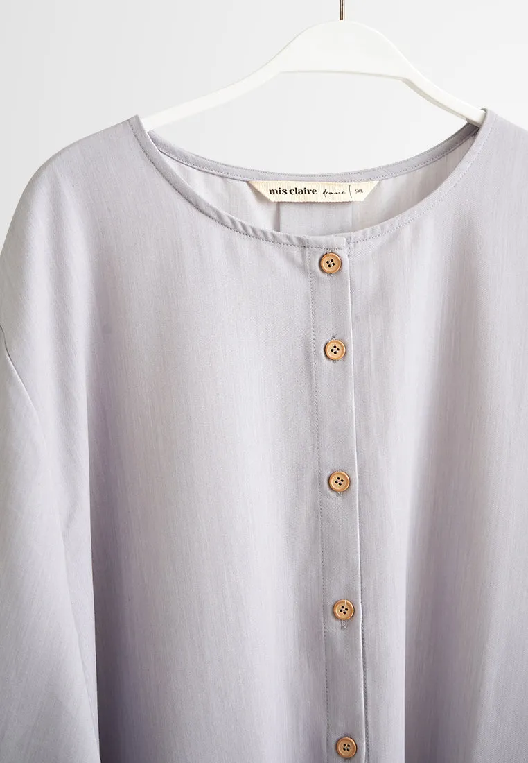 Winona DEMURE Button Tunic Top