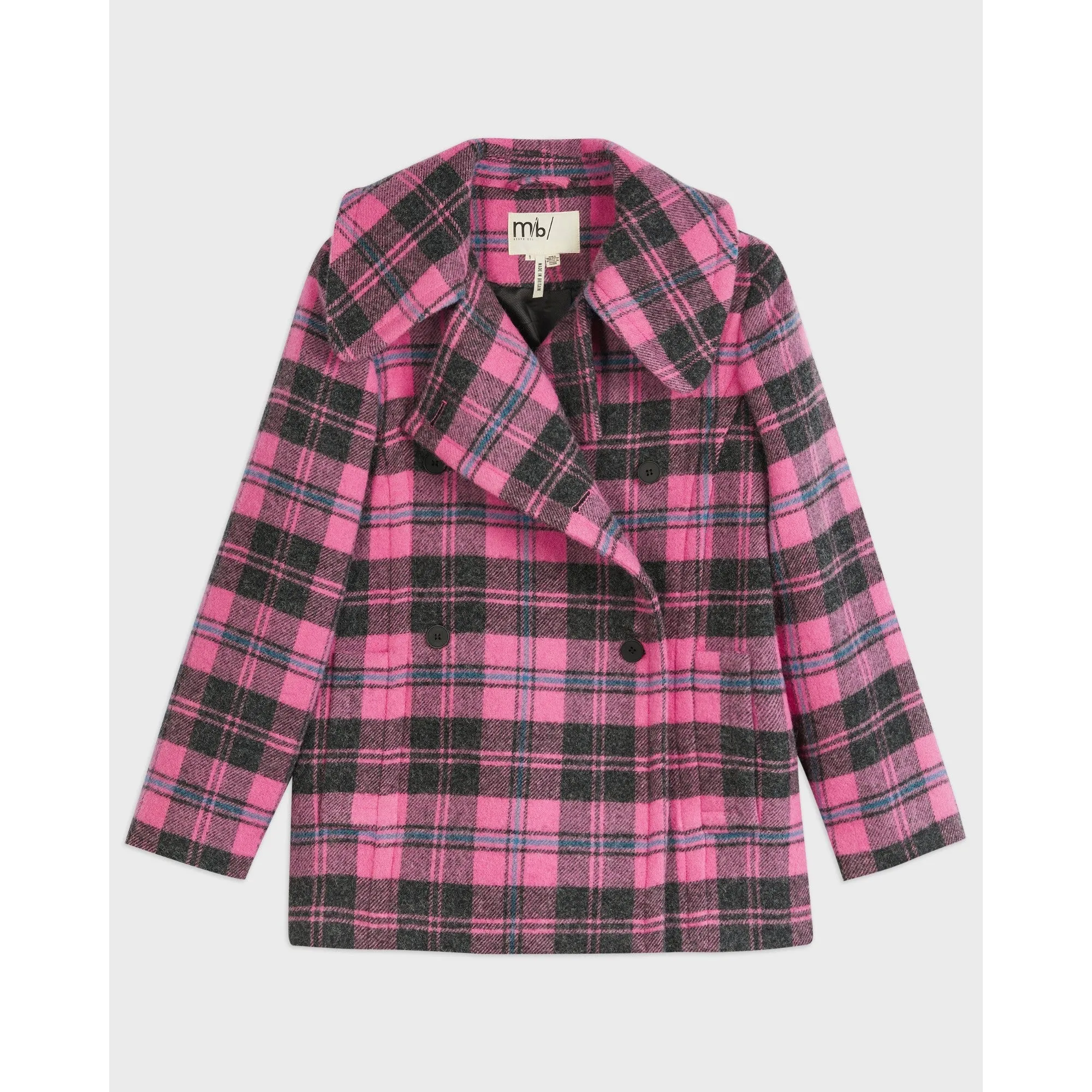 Women Wmo-Calcott-Tweed Coat - Pink