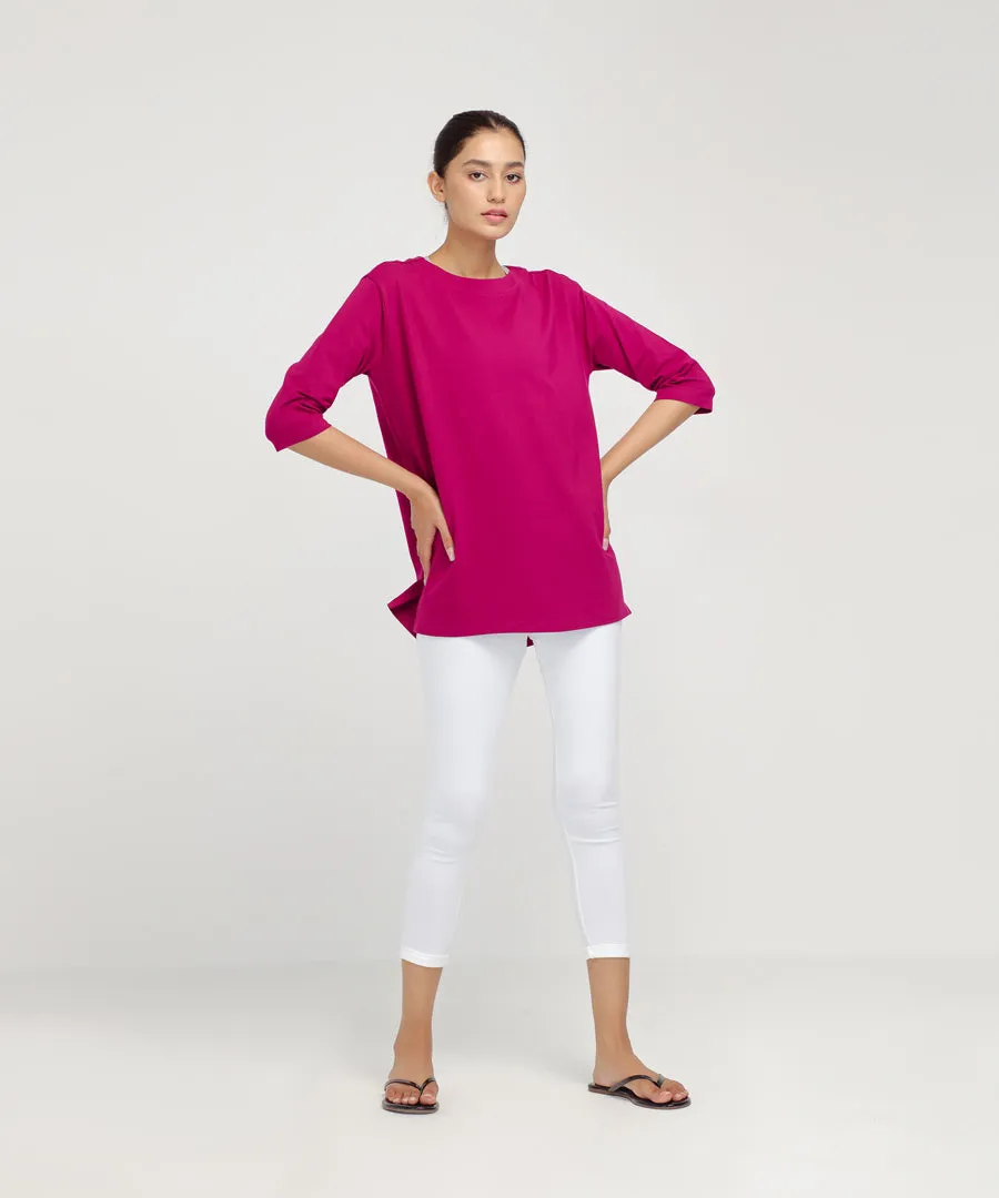 Women's Three Quarter Tunic Shirt