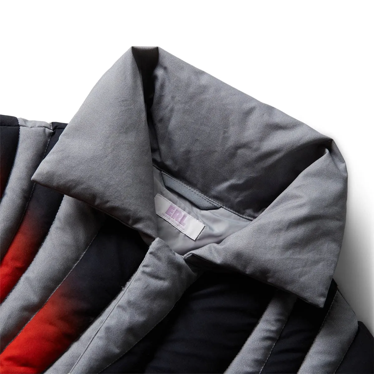 WOVEN SUNSET PUFFER COAT